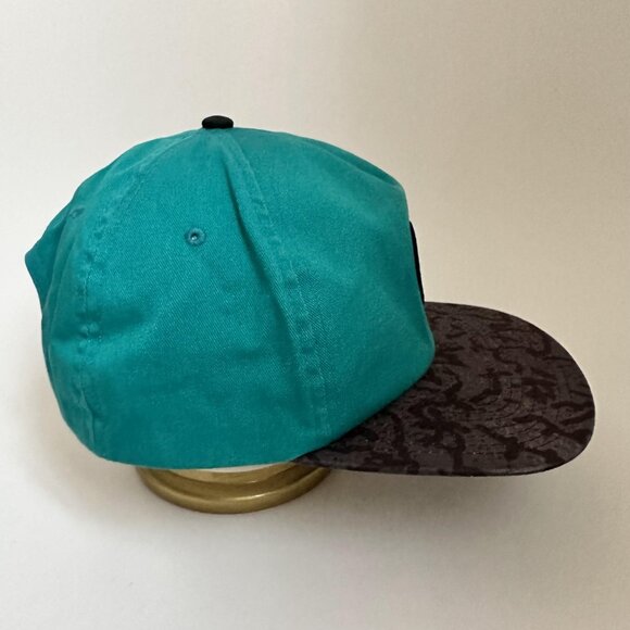 Quiksilver Baseball Hat Snapback Cap Skate Surf Blue Gray One Size Cotton Blend - Picture 5 of 13